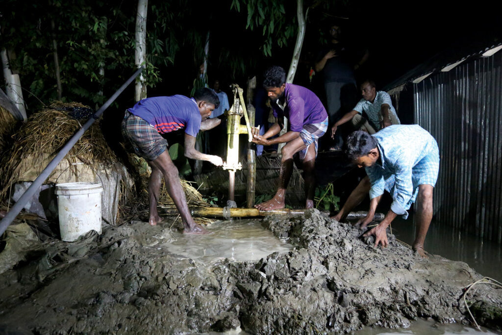 Flood in Bangladesh. Friendship NGO