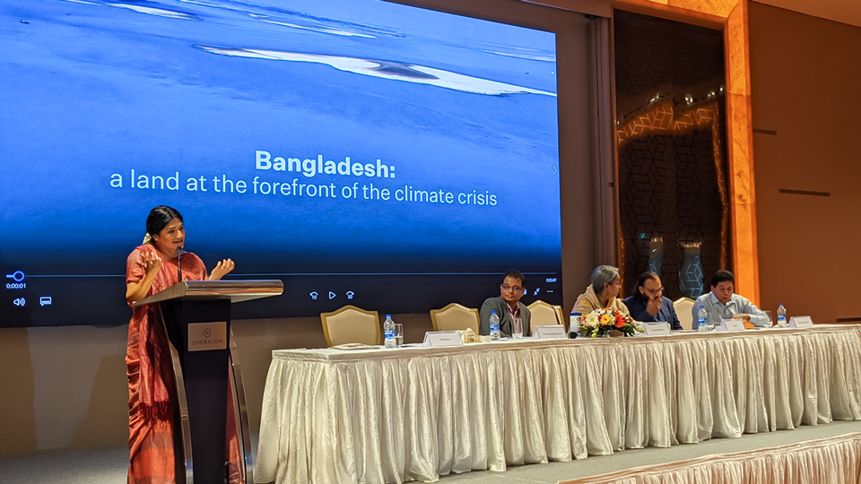 Runa Khan at Champion for Education inaugeration programme in Dhaka, Bangladesh to adovacate girls education