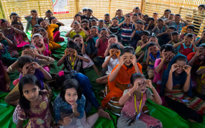 Expanding educational facilities in the Rohingya camps