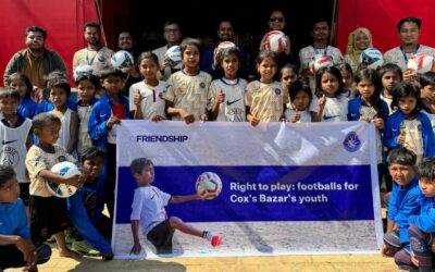 SAFF Donates Footballs to Cox’s Bazar Youth through Friendship